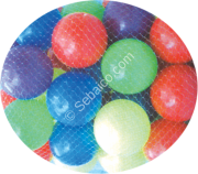 كرة بلاستيك ملونة